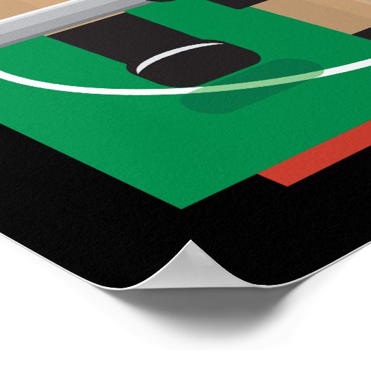 Poster Tabletop Soccer (Coin)