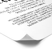 Poster Tablette commémorative en souvenir aimant dans not (Coin)