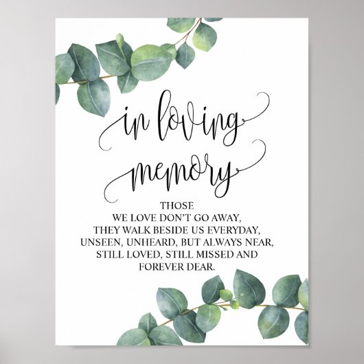 Poster Tablette de souvenir de mariage en souvenir affect (Devant)