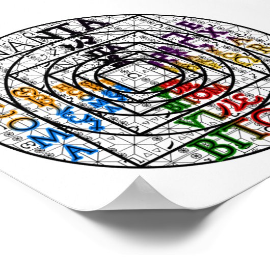 Poster Tablette Union Sigil (Coin)