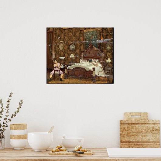 Poster Tablette victorienne (Cuisine)