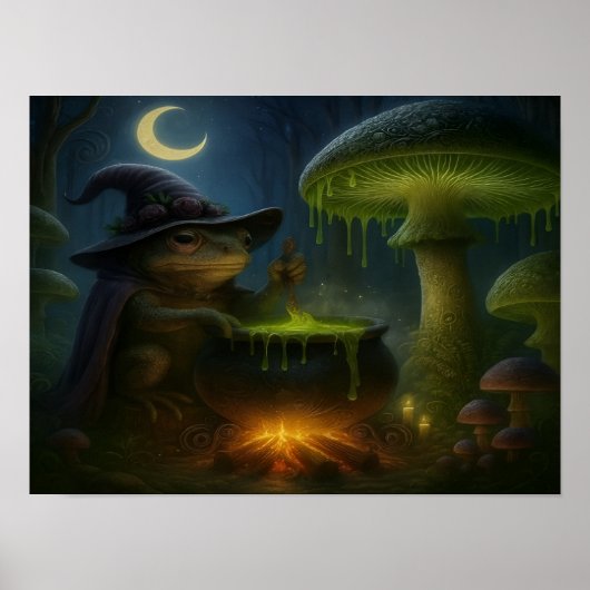 Poster Tabouret de crapaud (Devant)