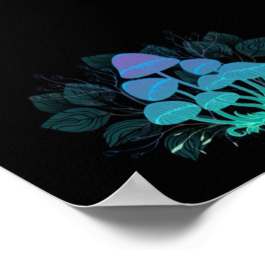 Poster Tabourets dans Bushes (Coin)