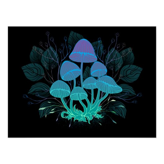 Poster Tabourets dans Bushes (Devant)