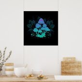 Poster Tabourets dans Bushes (Cuisine)