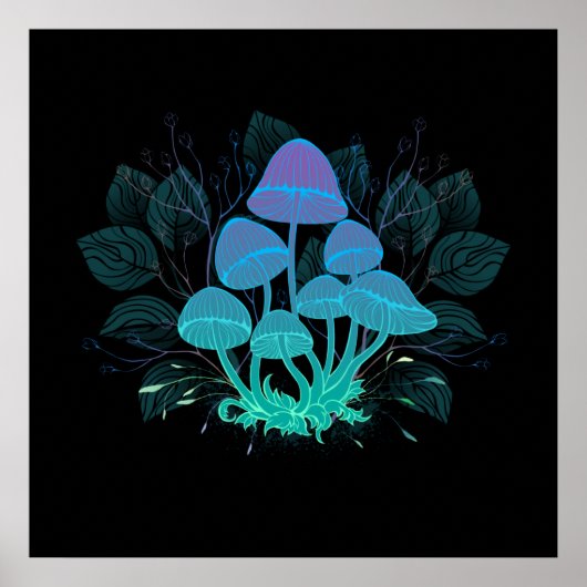 Poster Tabourets dans Bushes (Devant)