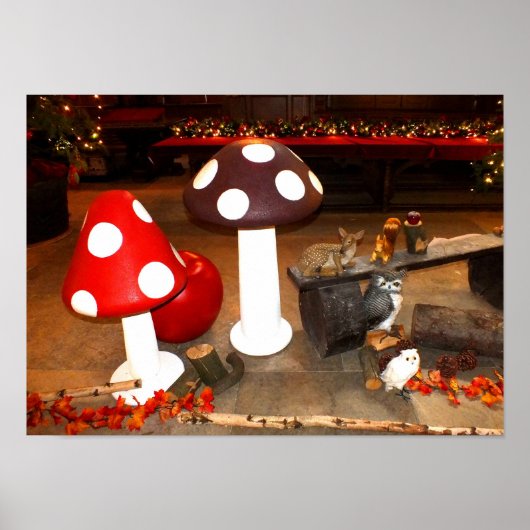 Poster Tabourets de Noël (Devant)