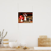 Poster Tabourets de Noël (Cuisine)