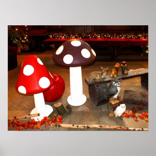 Poster Tabourets de Noël (Devant)