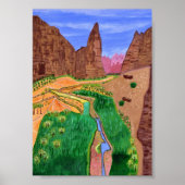 Poster Tabuk, Arabie saoudite (Devant)