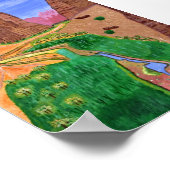 Poster Tabuk, Arabie saoudite (Coin)