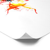 Poster Tache de chat (Coin)