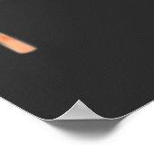 Poster Taches crâniennes florales (Coin)