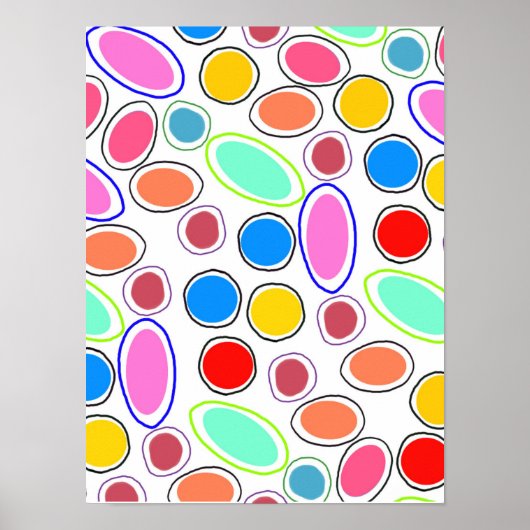 Poster Taches de bonbon (Devant)