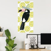 Poster Taco à propos d'amour | Toucan Sombrero (Bureau à domicile)