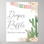 Poster Taco Bout A Baby Baby shower Déchets Raffle (Devant)