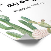 Poster Taco Bout A Baby Boho Baby shower Favorisé (Coin)