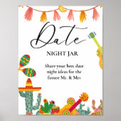 Poster Taco bout amour Fête des mariées Couple mariage Si (Devant)