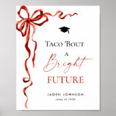 Poster Taco Bout est un futur brillant (Devant)