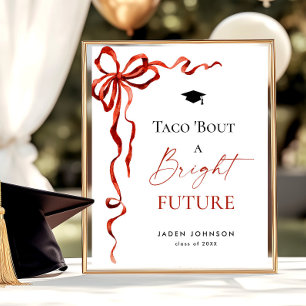 Poster Taco Bout est un futur brillant