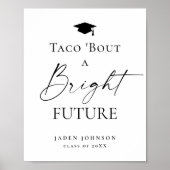 Poster Taco Bout est un futur brillant (Devant)