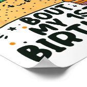 Poster Taco Bout My 1st Birthday Mexican Party Boys (Coin)