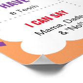 Poster Taco Bout, trois-Esta Anniversaire 3 ans (Coin)