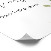 Poster Taco Bout Un Baby shower Bébé Favore (Coin)