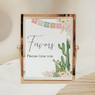 Poster Taco Bout Un Baby shower Bébé Favore