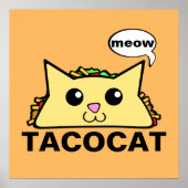Poster Taco Cat (Devant)