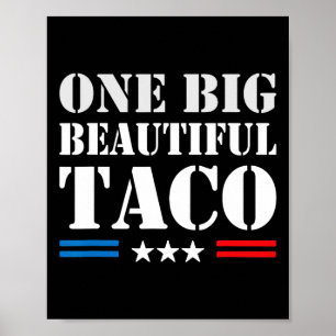 Poster Taco Nickname Meme - Une Grande Belle Facture Drôl