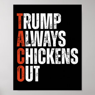 Poster Taco Trump Dit Toujours Que Le Tarif Est Drôle