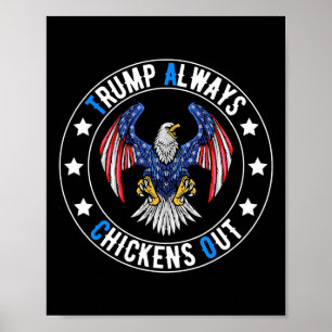Poster Taco Trump Élimine Toujours Les Drôle Politique