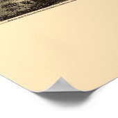 Poster Tacoma, WA Carte panoramique - 1878 (Coin)