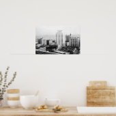 Poster Tacoma, WA Skyline View de Winthrop Hotel (Cuisine)