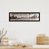 Poster Tacoma WA Streets Photo 1908 (Cuisine)