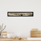 Poster Tacoma, WA Tide Flats Photo 1919 (Cuisine)