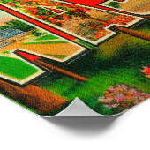 Poster Tacoma, Washington - Scènes de grandes lettres 2 (Coin)