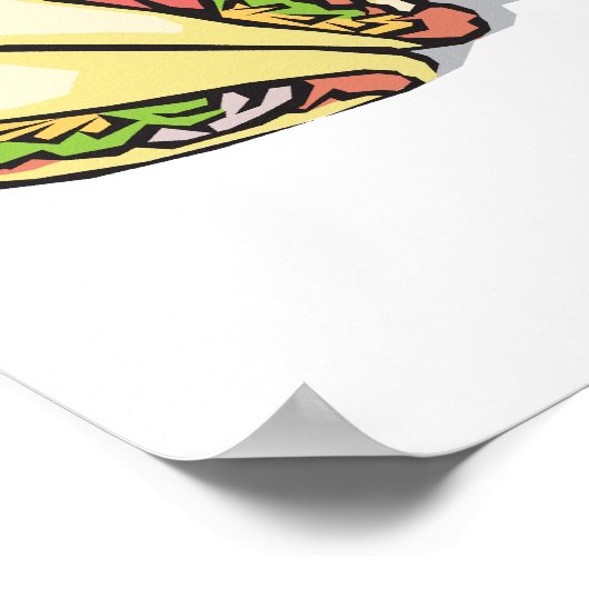 Poster tacos (Coin)