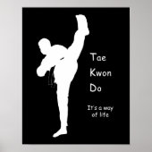 Poster Tae Kwon Do (Devant)