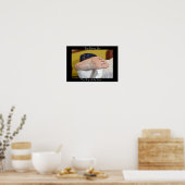 Poster Tae Kwon faire le chemin du pied (Cuisine)