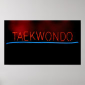Poster Taekwondo (Devant)