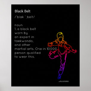 Poster TAEKWONDO DWICHAGI terug 02