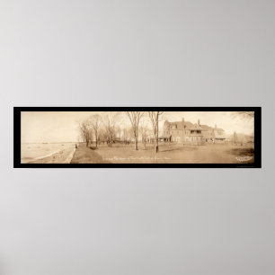 Poster Taft House Beverly, MA Photo 1909