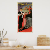 Poster Taft ~ Magicien Devils Cage Magie Vintage Loi (Cuisine)