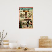 Poster Tag étain américain Climax Bullion Cigarettes Taba (Cuisine)