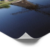 Poster Tag Holländische Windmühle an einem sonnigen (Coin)