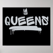 Poster tag Queens (Devant)
