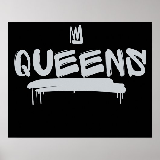 Poster tag Queens (Devant)
