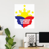 Poster Tahanan Ng Mga Bayani (Bureau à domicile)